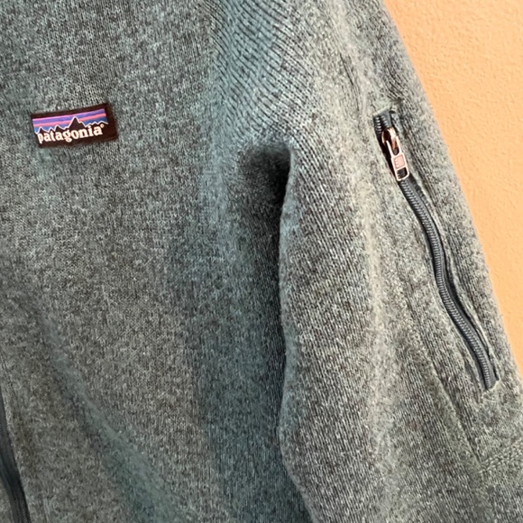 Patagonia full zip up women’s teal medium - Picture 7 of 9